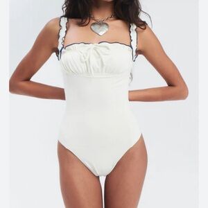 Frankie’s Bikinis Fawn One Piece